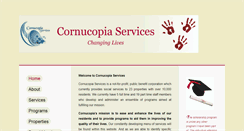 Desktop Screenshot of cornucopiaservices.org